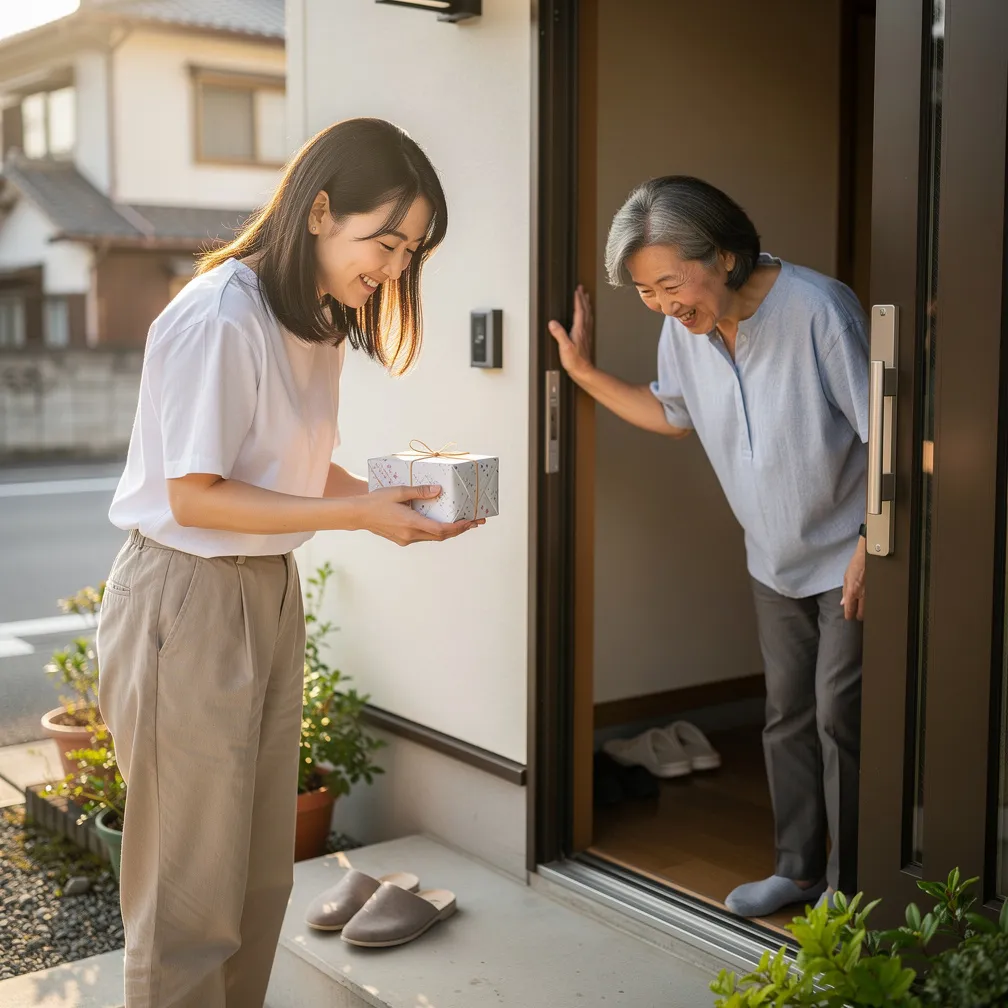 引っ越し挨拶に関する画像