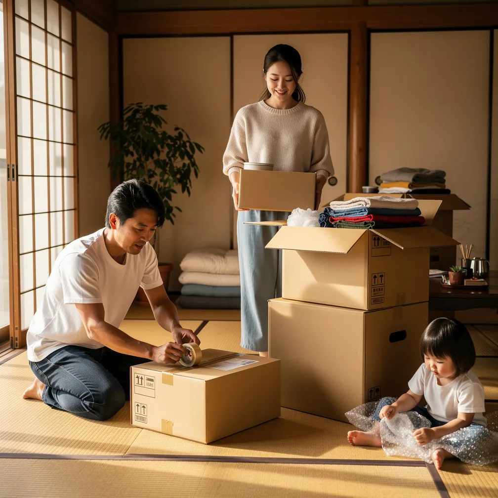 引っ越しダンボールのイメージ