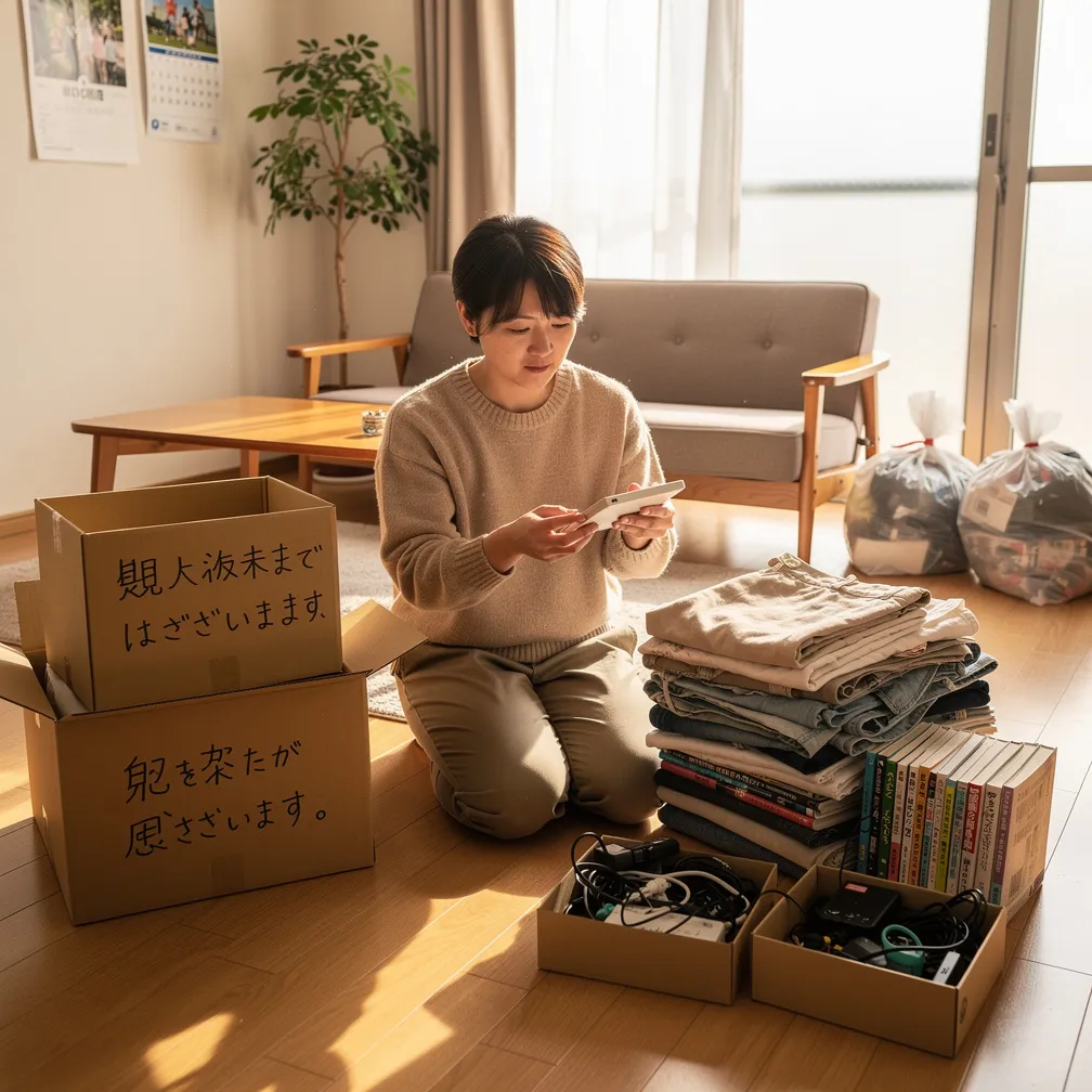 不用品処分に関する画像