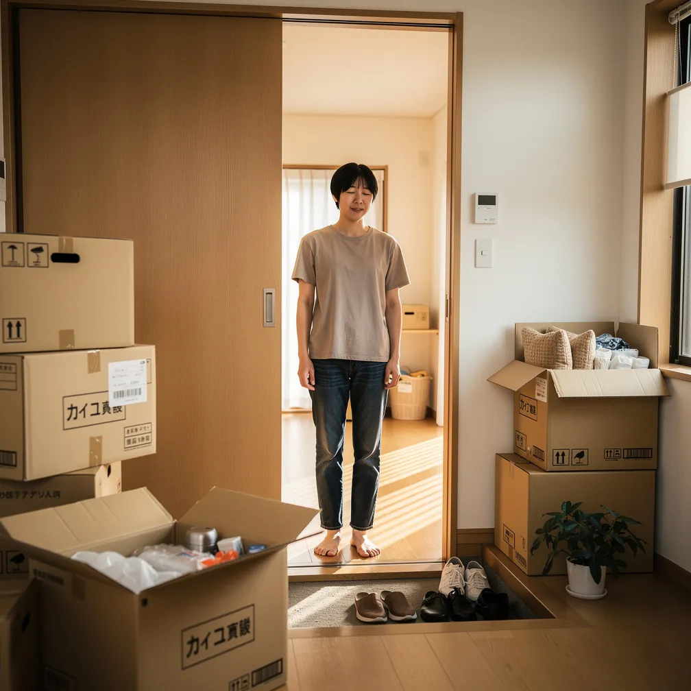 引っ越し当日に関する画像