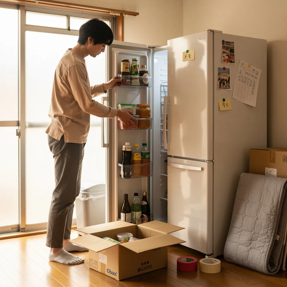 冷蔵庫引っ越しに関する画像