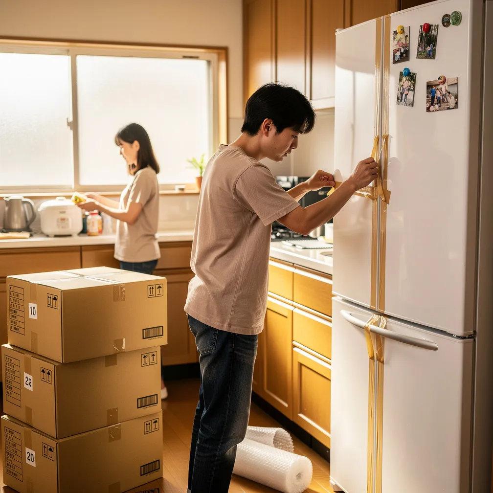 冷蔵庫引っ越しに関する画像