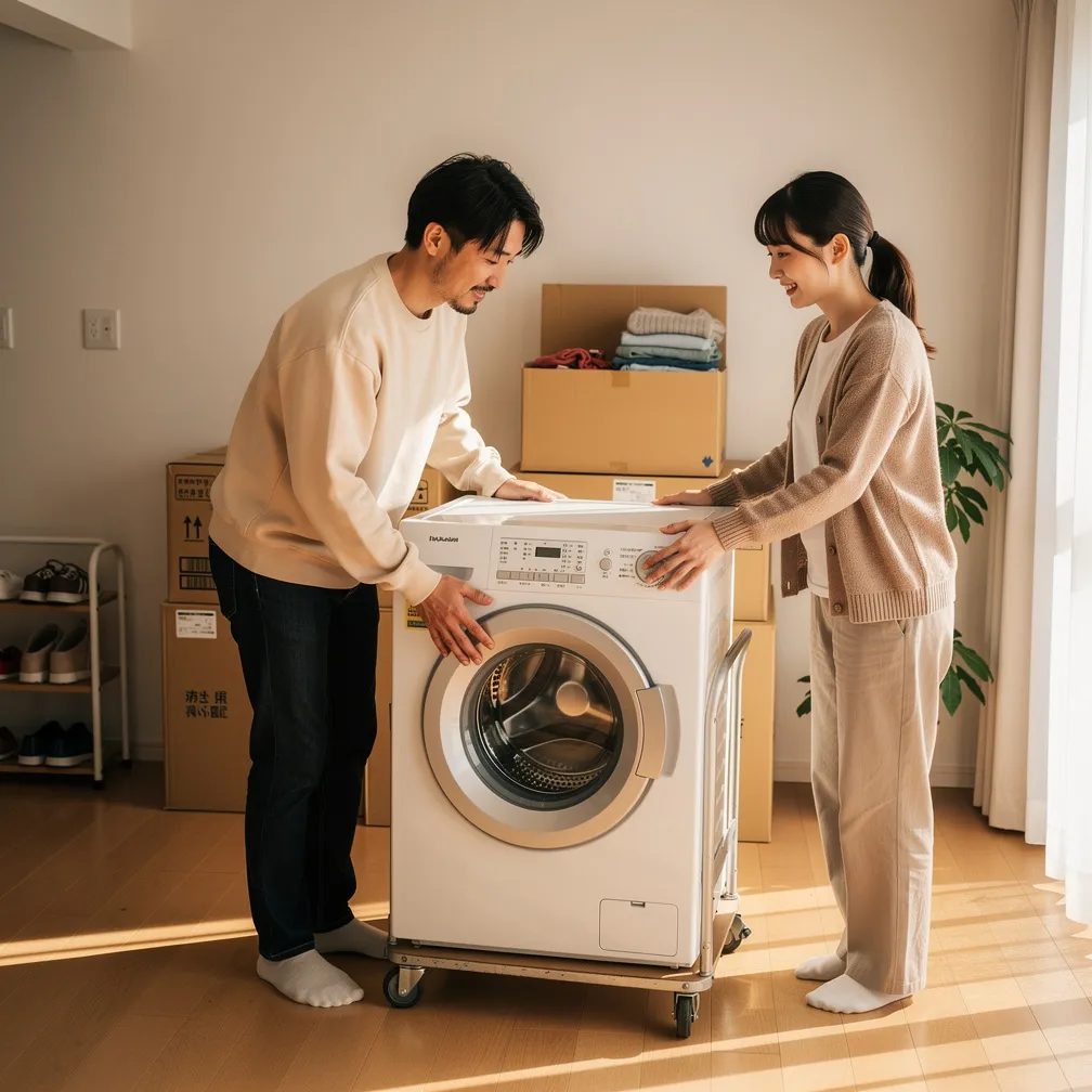 洗濯機引っ越しのイメージ