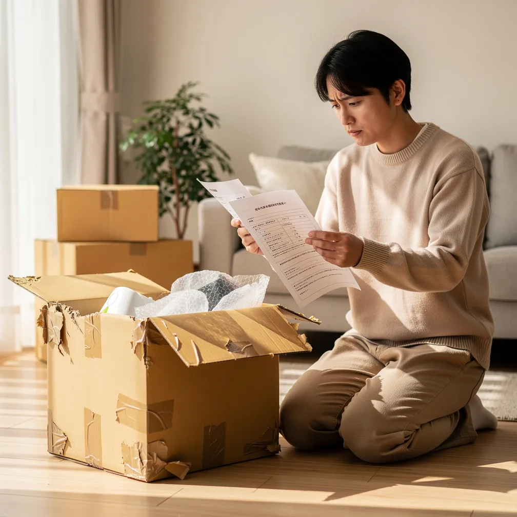 荷物 補償のイメージ