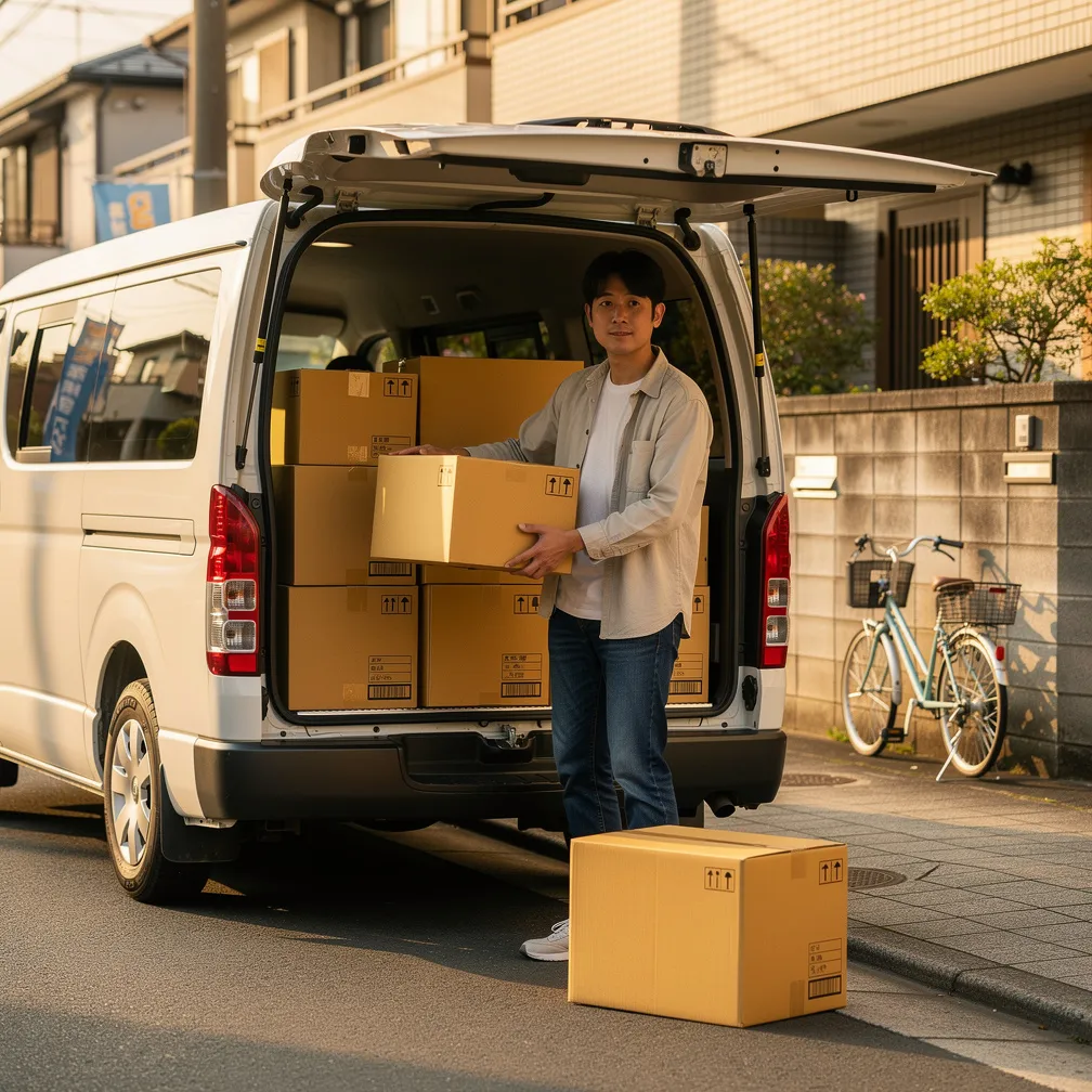 レンタカー引っ越しのイメージ